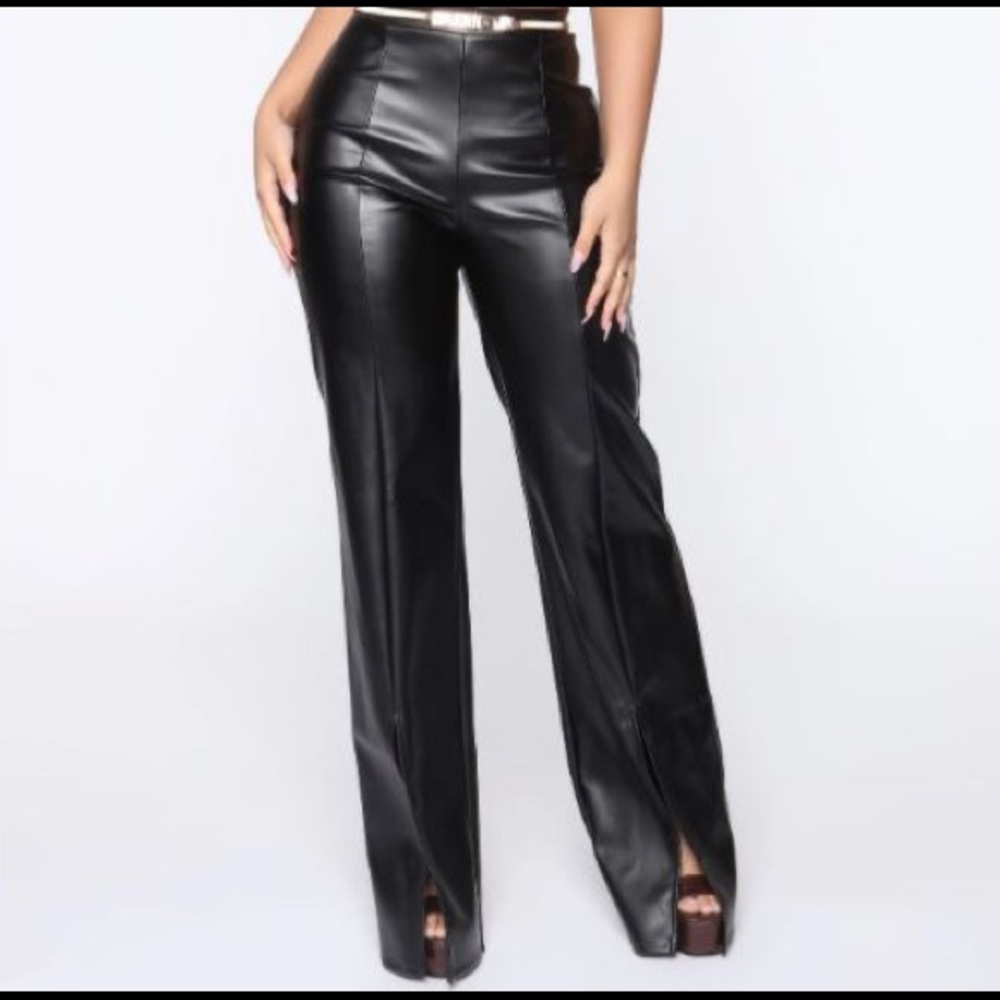 FASHION NOVA Faux Leather Pants